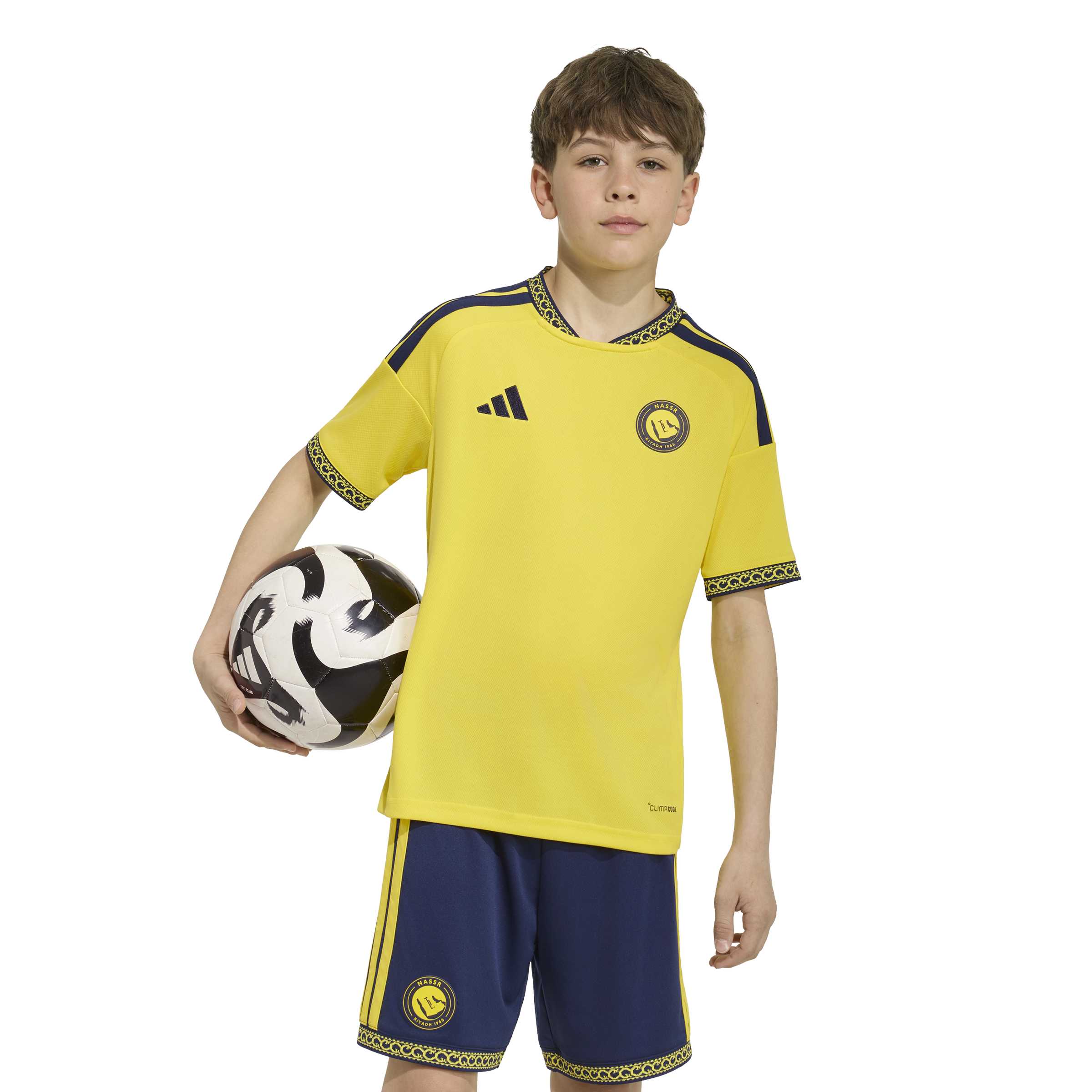 Camisa Adidas Al Nassr FC 26/27 Home N&N Infantil Unissex
